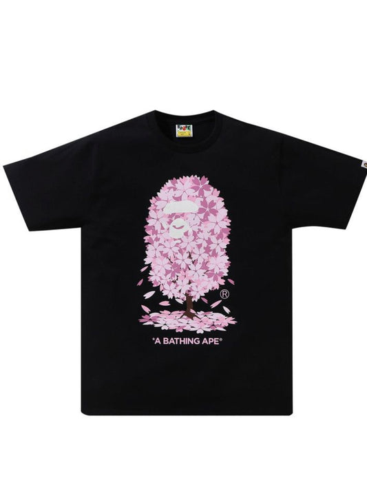 BAPE Sakura Tee Black