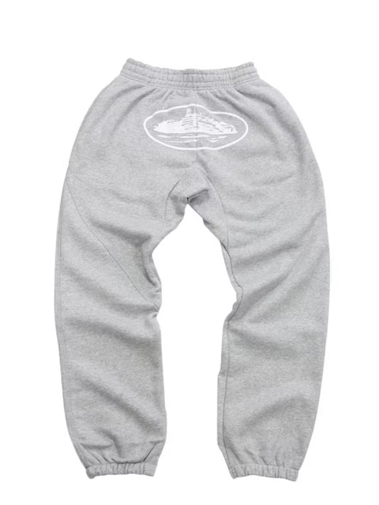 Corteiz Og Alcatraz Bottoms Grey