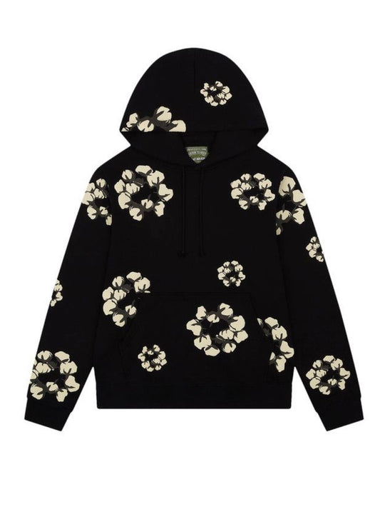 Denim Tears x Cactus Plant Flea Market Cactus Tears Wreath Hoodie 'Black'
