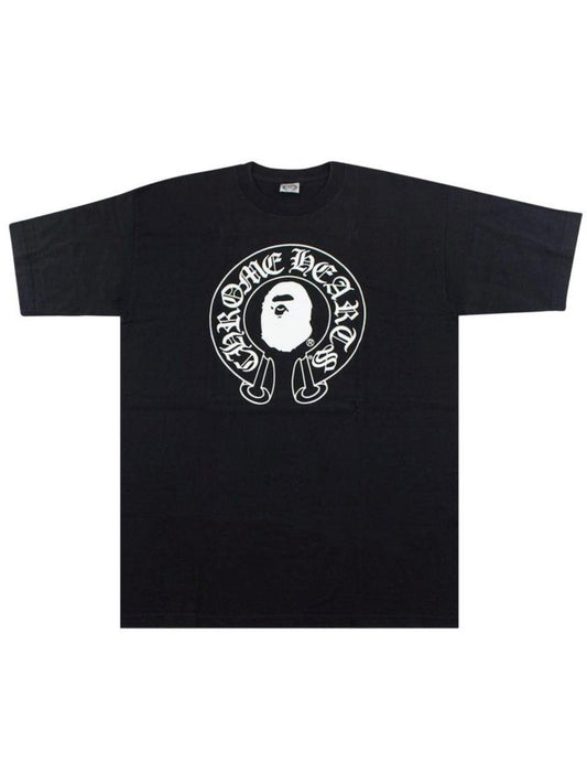 BAPE x Chrome Hearts T-shirt Black