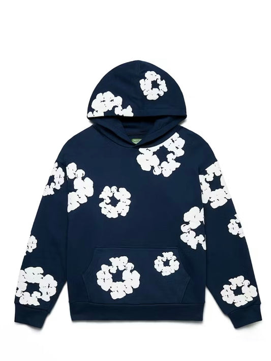 Denim Tears The Cotton Wreath Sweatshirt 'Navy'
